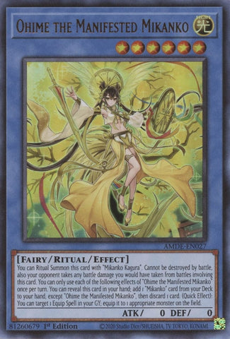 Ohime the Manifested Mikanko (AMDE-EN027) [AMDE]