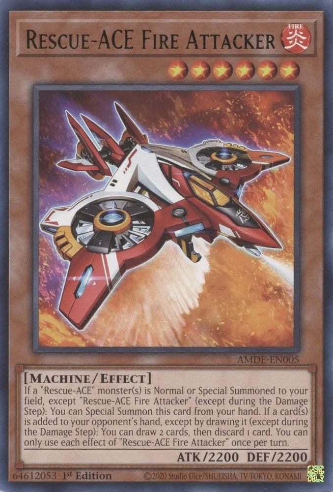 Rescue ACE Fire Attacker (AMDE-EN005) [AMDE]