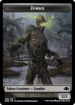 Zombie Griffin Double sided Token [DMR]