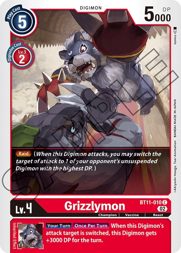 Image for Grizzlymon [Dimensional Phase]