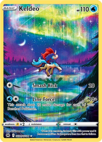 Keldeo (GG07/GG70) (Crown Zenith: Galarian Gallery)