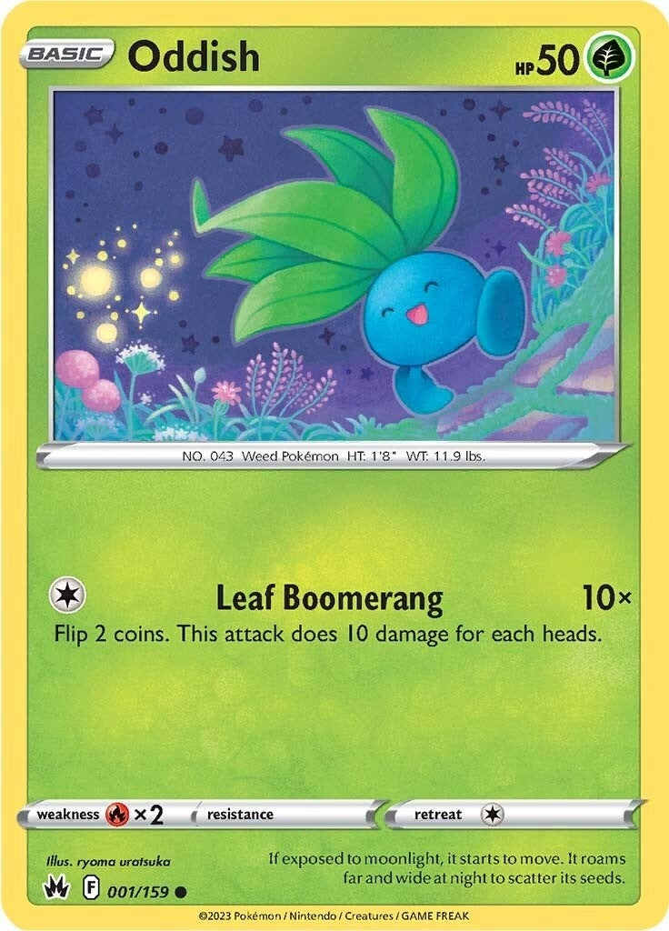 Oddish (001/159) [CRZ]