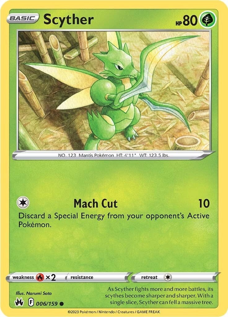 Scyther (006/159) [CRZ]