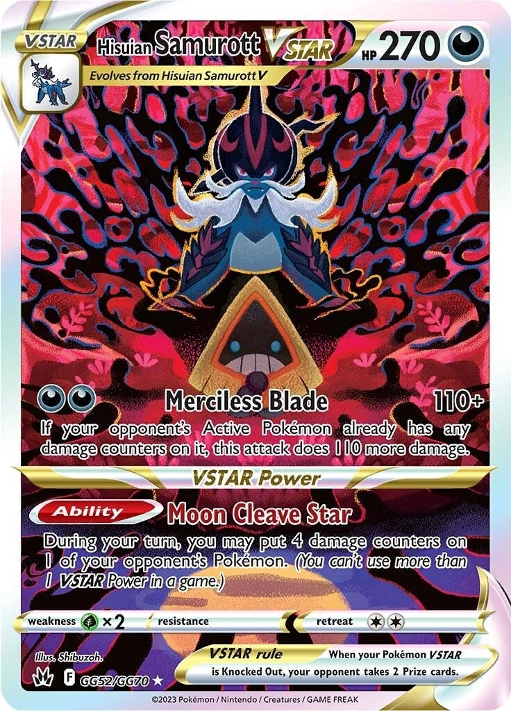 Hisuian Samurott VSTAR (GG52/GG70) [CRZ:GG]