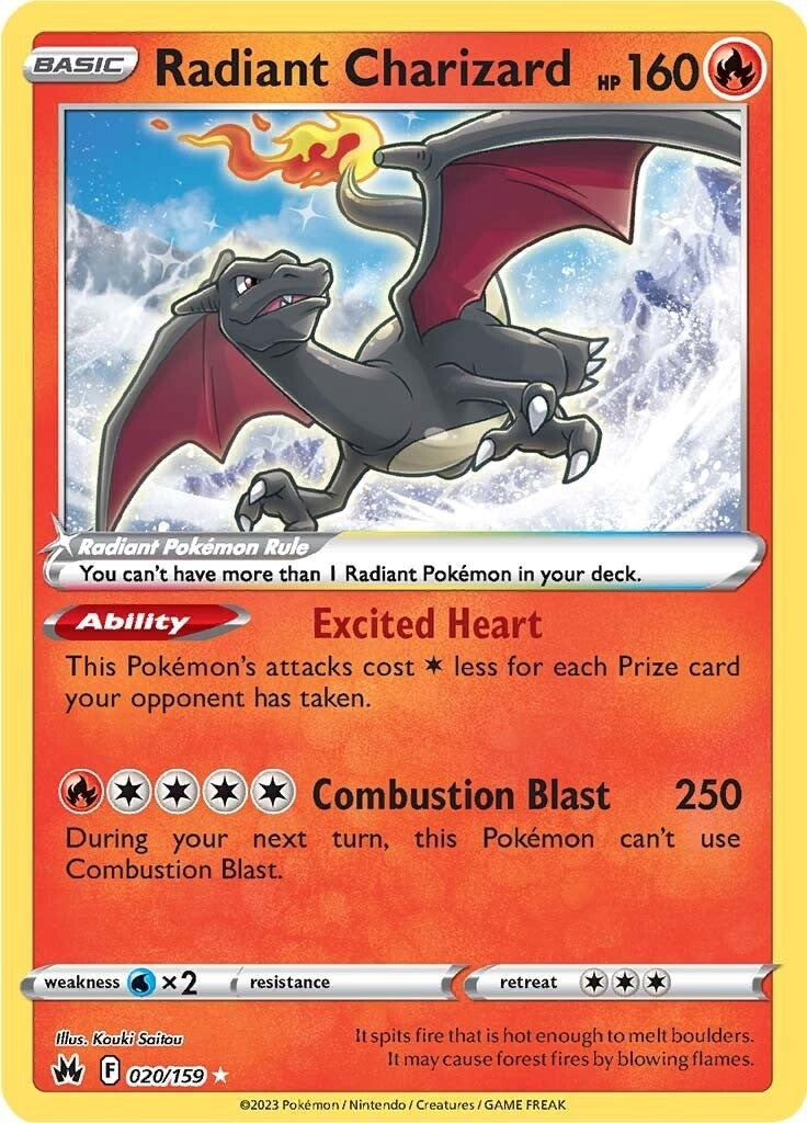Radiant Charizard (020/159) [CRZ]