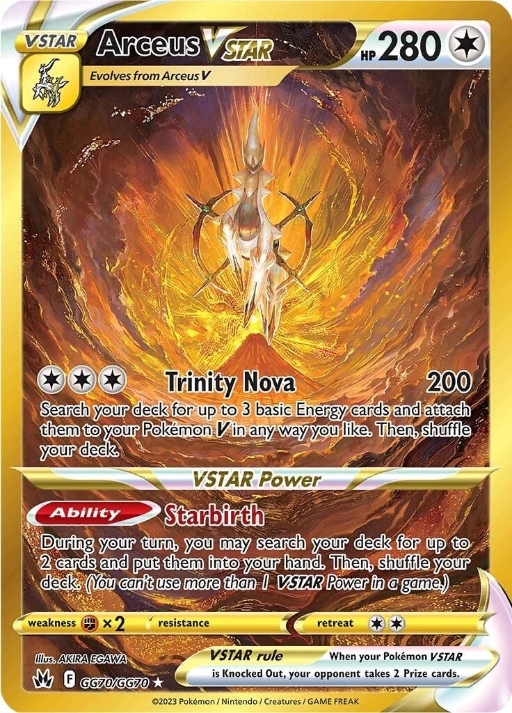 Arceus VSTAR Secret (GG70/GG70) [CRZ:GG]