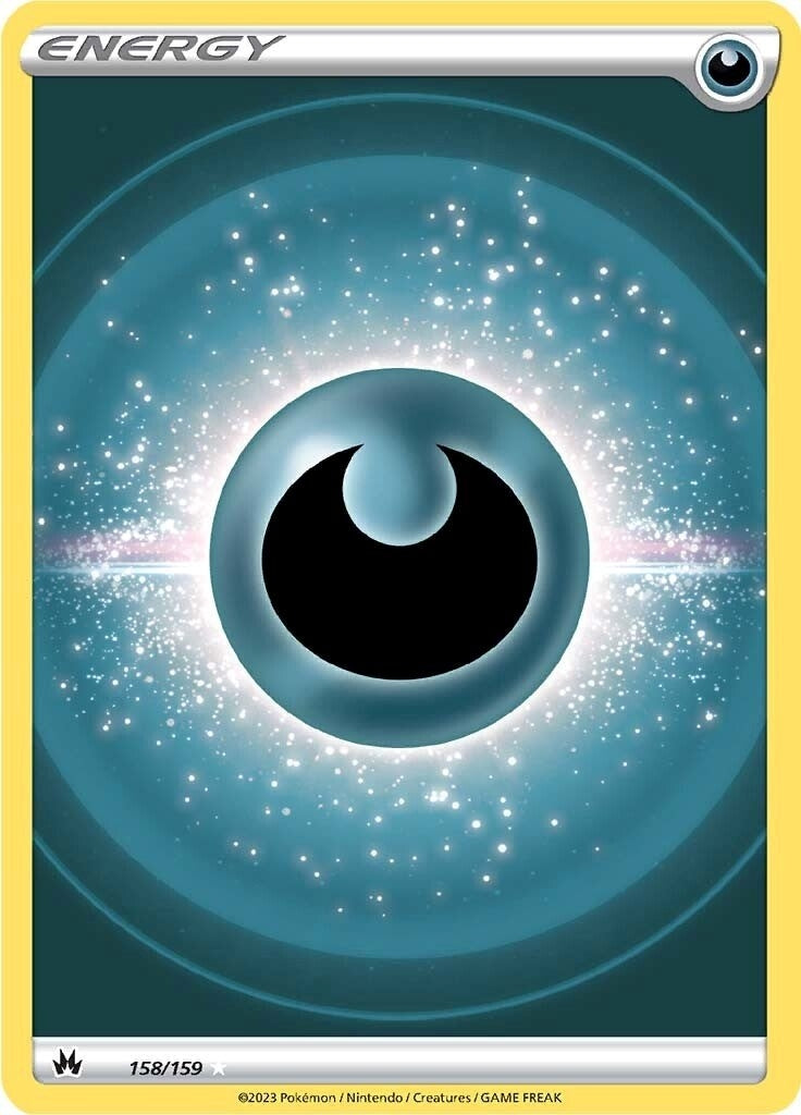 Darkness Energy Texture Full Art (158/159) [CRZ]