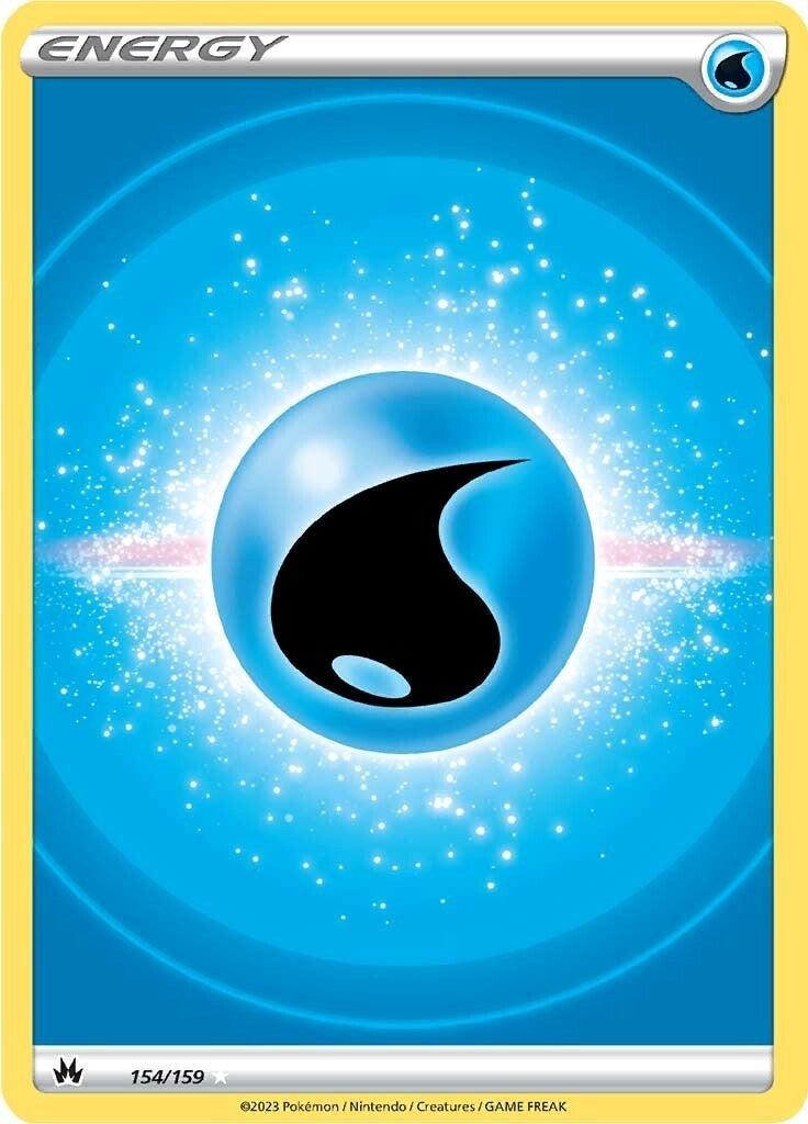 Water Energy Texture Full Art (154/159) [CRZ]