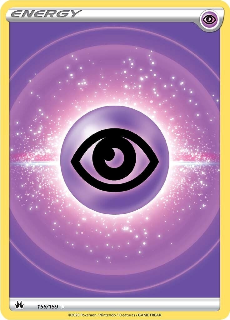Psychic Energy Texture Full Art (156/159) [CRZ]