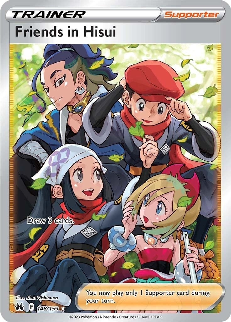 Friends in Hisui Full Art (148/159) [CRZ]