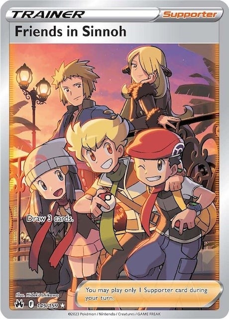 Friends in Sinnoh Full Art (149/159) [CRZ]