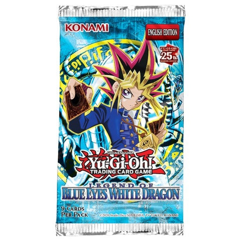 Legend of Blue Eyes White Dragon Booster Pack 25th Anniversary Edition [LOB-EN]
