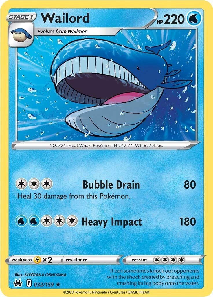 Wailord (032/159) [CRZ]