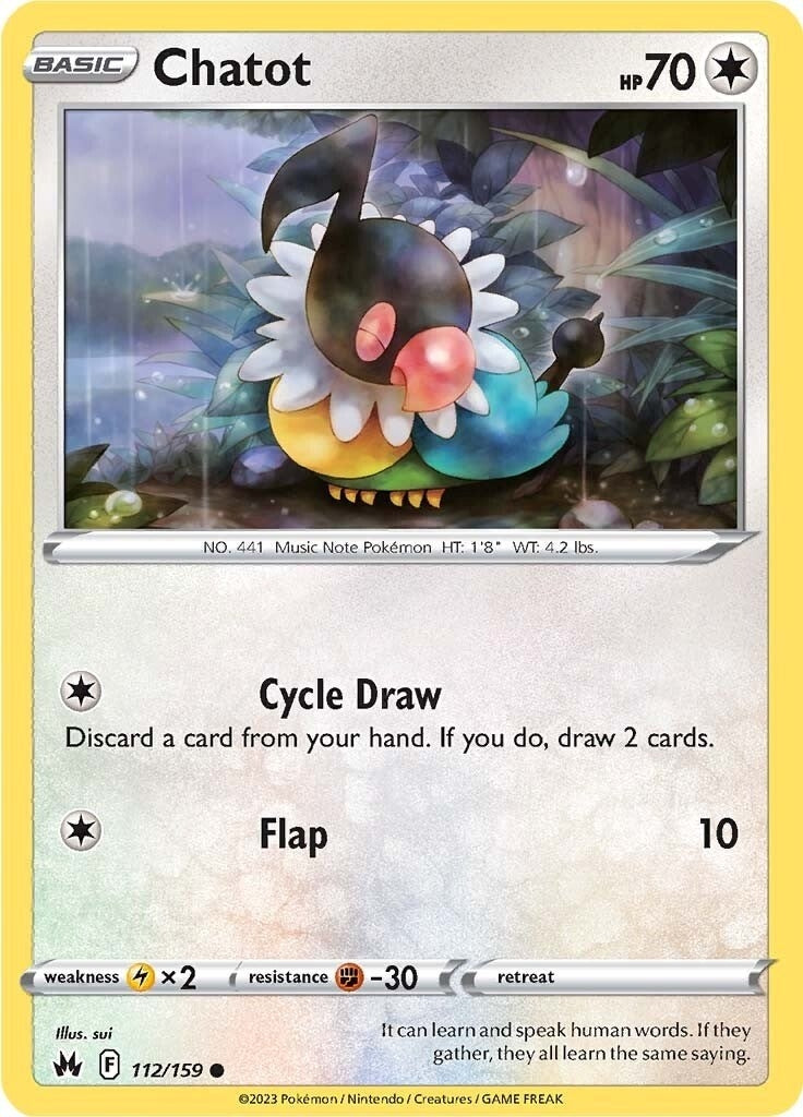 Chatot (112/159) [CRZ]