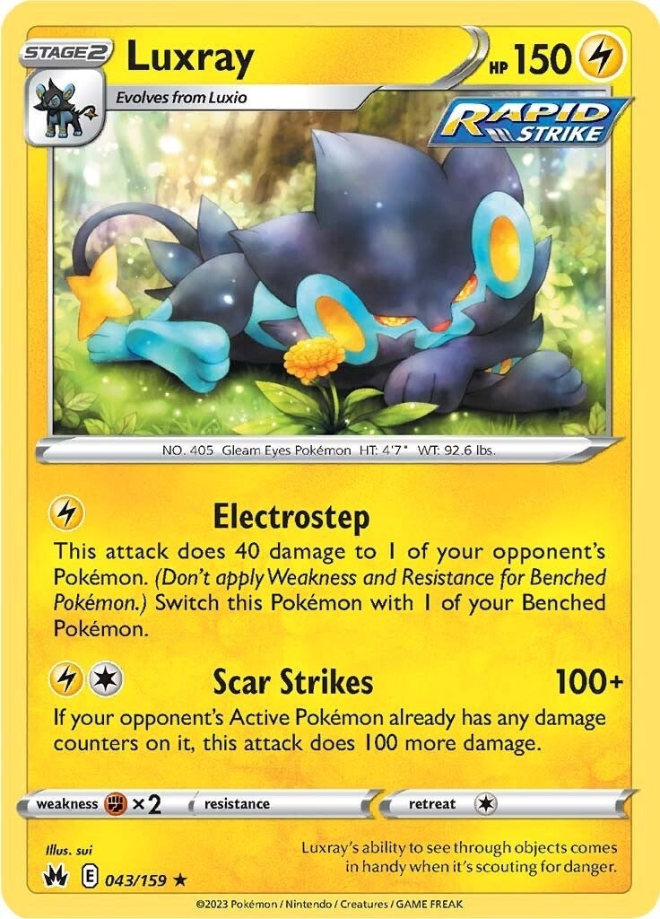 Luxray 43 (043/159) [CRZ]