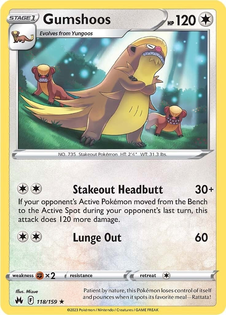 Gumshoos (118/159) [CRZ]
