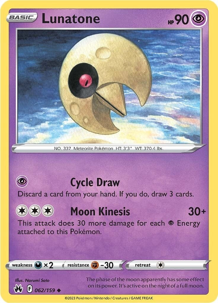 Lunatone (062/159) [CRZ]