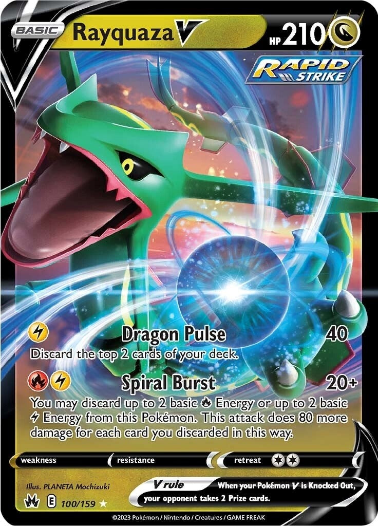 Rayquaza V (100/159) [CRZ]