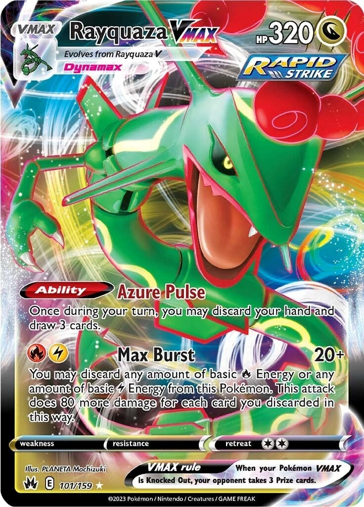 Rayquaza VMAX 101 (101/159) [CRZ]