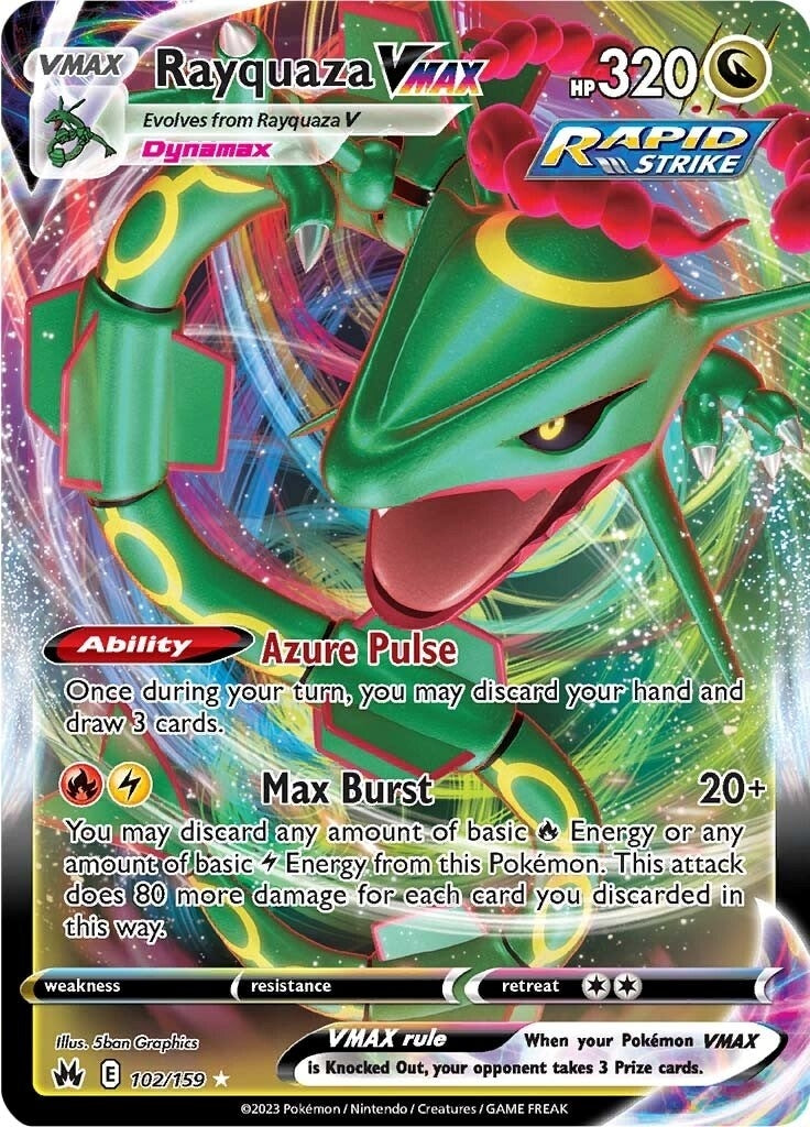 Rayquaza VMAX 102 (102/159) [CRZ]