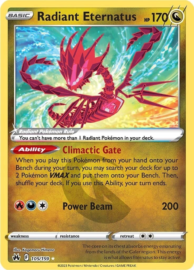 Radiant Eternatus (105/159) [CRZ]
