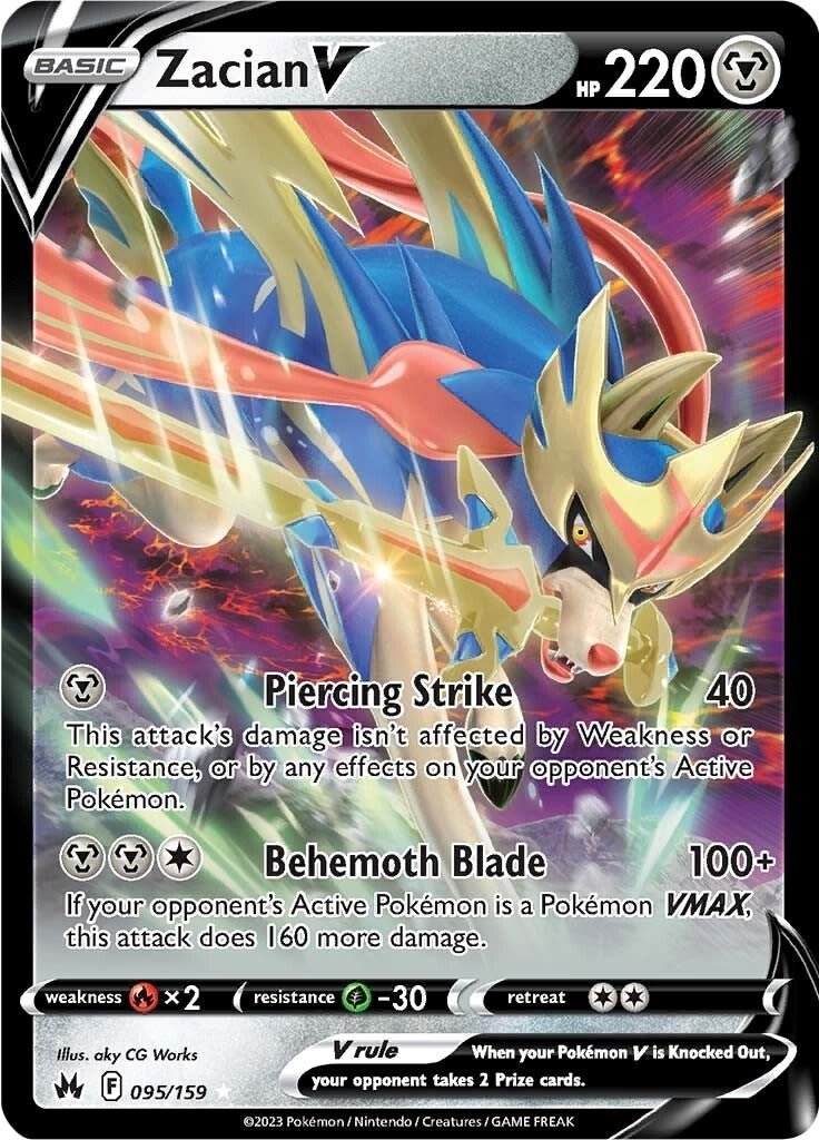 Zacian V (095/159) [CRZ]