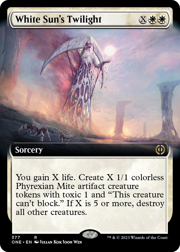 White Sun's Twilight (Extended Art) [Phyrexia: All Will Be One]