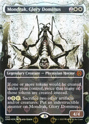 Mondrak, Glory Dominus (Borderless Ichor Step-and-Compleat Foil) [Phyrexia: All Will Be One]