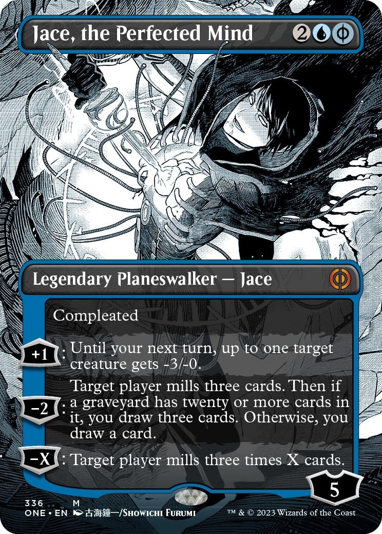 Jace, the Perfected Mind (Borderless Manga) [Phyrexia: All Will Be One]