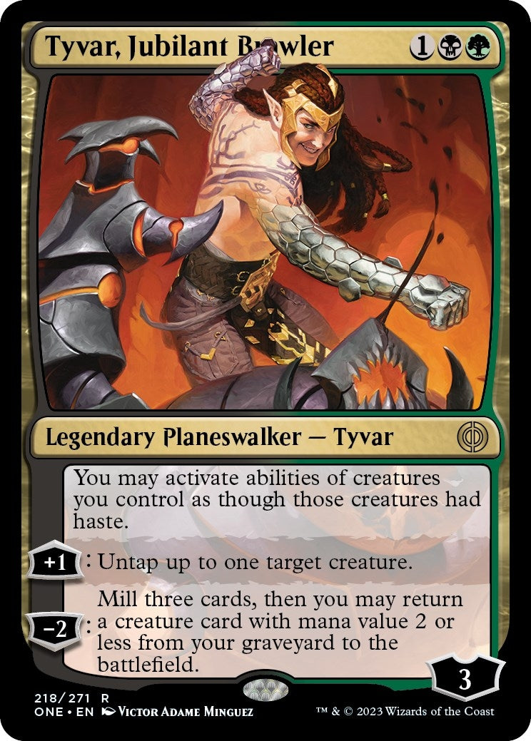 Tyvar Jubilant Brawler (218) [ONE]
