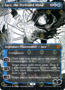 Jace, the Perfected Mind (Borderless Manga Step-and-Compleat Foil) [Phyrexia: All Will Be One]