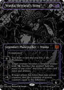 Vraska Betrayals Sting Oil Slick Raised Foil (361) [ONE]