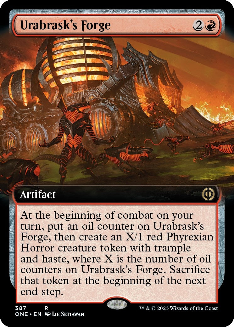 Urabrasks Forge Extended Art (387) [ONE]