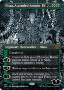 Nissa, Ascended Animist (Borderless Manga) [Phyrexia: All Will Be One]