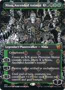 Nissa Ascended Animist Borderless Step and Compleat Foil (454) [ONE]