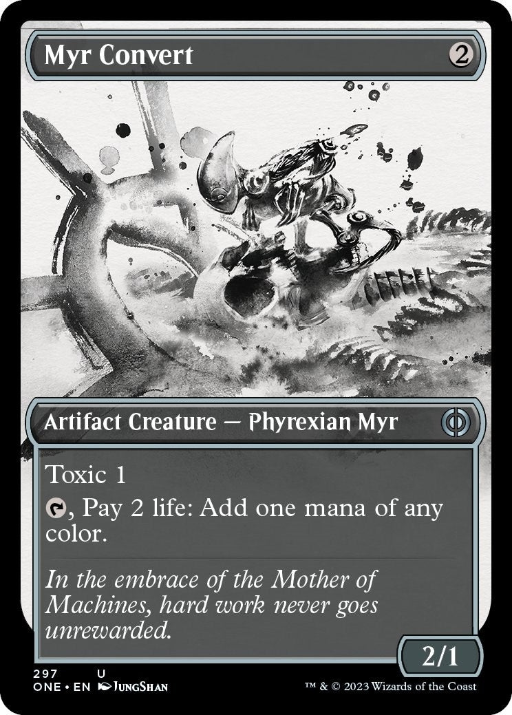 Myr Convert (Showcase Ichor) [Phyrexia: All Will Be One]