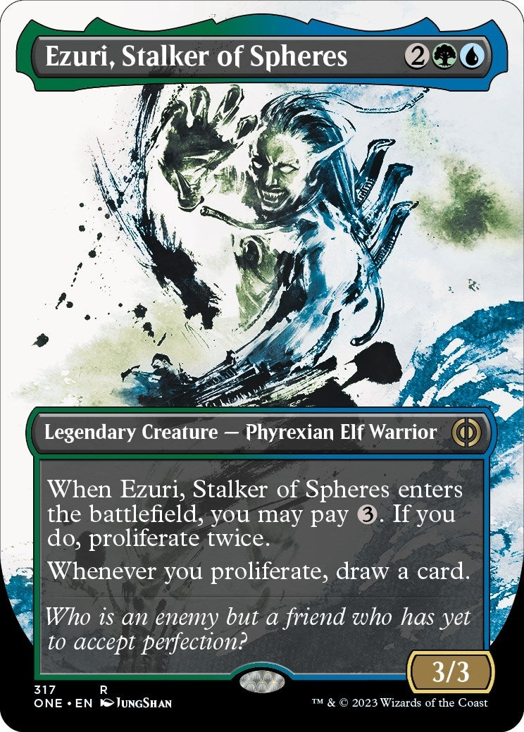 Ezuri Stalker of Spheres Showcase (317) [ONE]