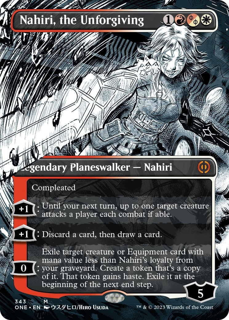 Nahiri the Unforgiving Borderless (343) [ONE]