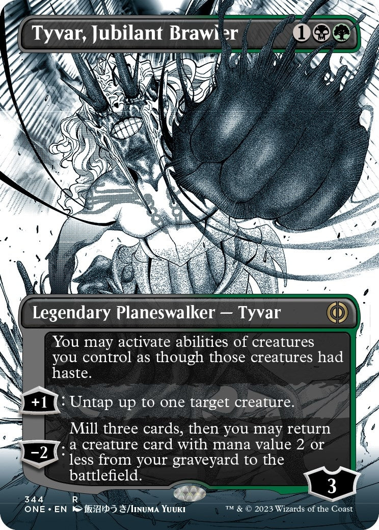 Tyvar Jubilant Brawler Borderless (344) [ONE]