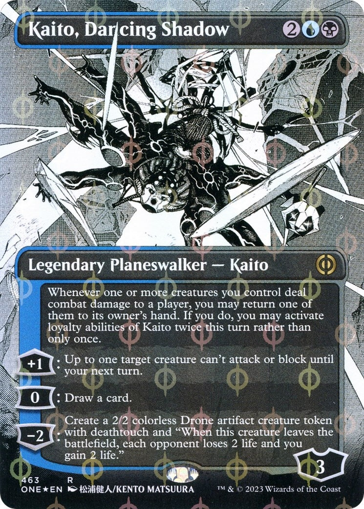 Kaito Dancing Shadow Borderless Step and Compleat Foil (463) [ONE]