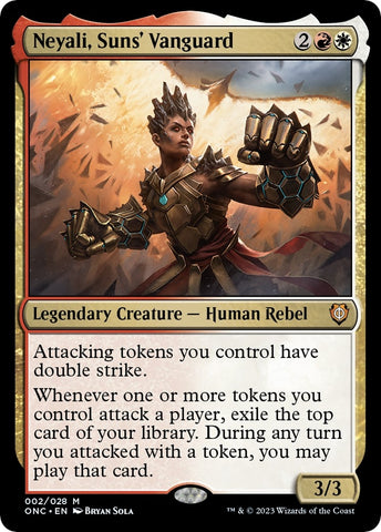Neyali, Suns' Vanguard [Phyrexia: All Will Be One Commander]