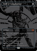 Staff of Compleation Oil Slick Raised Foil (358) [ONE]