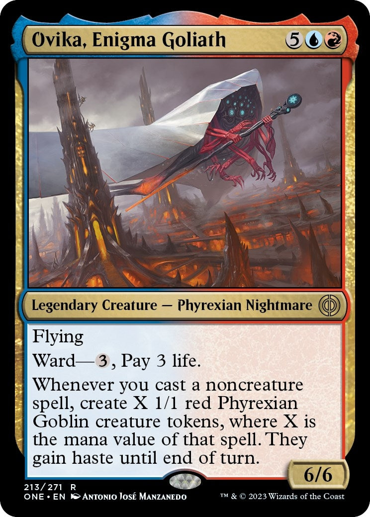 Ovika, Enigma Goliath [Phyrexia: All Will Be One]