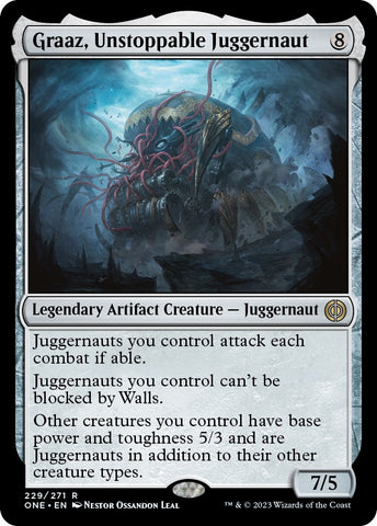 Graaz, Unstoppable Juggernaut [Phyrexia: All Will Be One]
