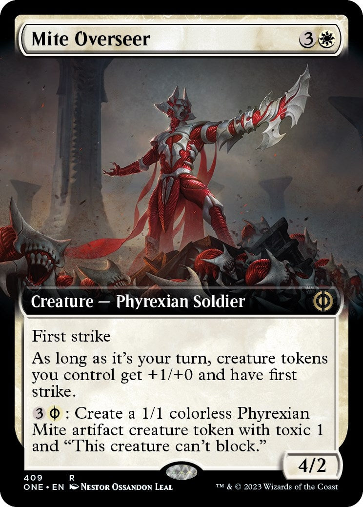 Mite Overseer (Extended Art) [Phyrexia: All Will Be One]