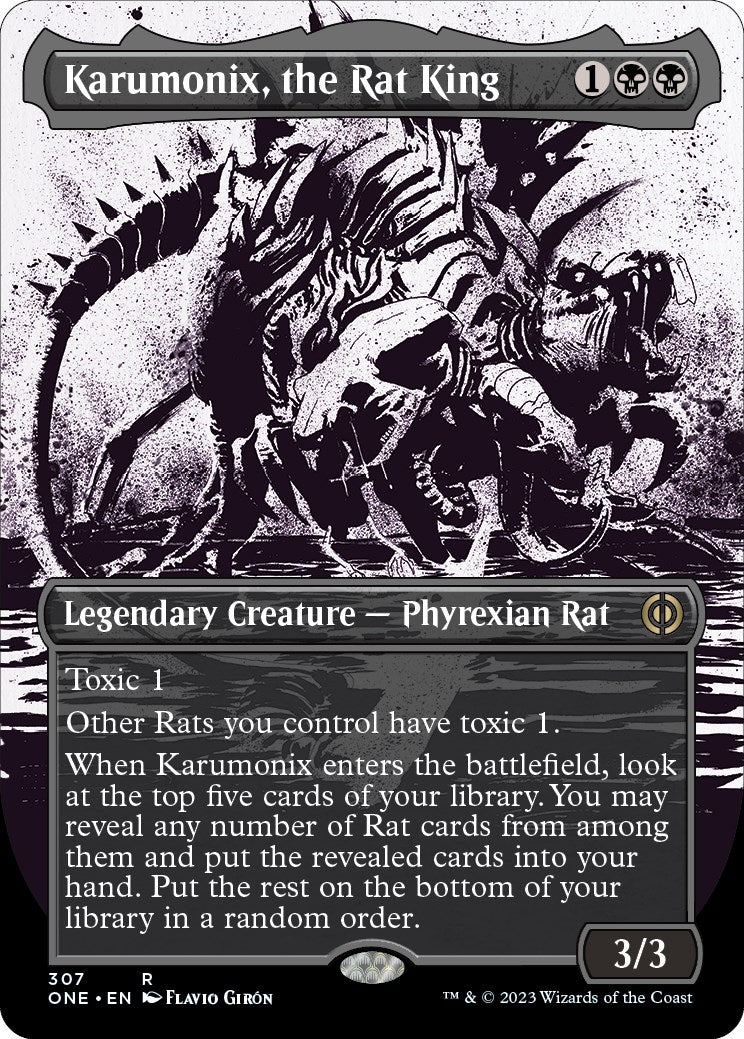 Karumonix the Rat King Showcase (307) [ONE]