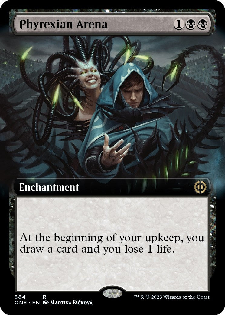 Phyrexian Arena Extended Art (384) [ONE]