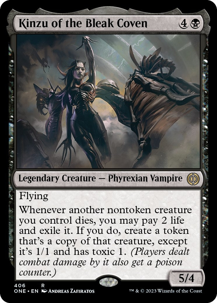 Kinzu of the Bleak Coven [Phyrexia: All Will Be One]