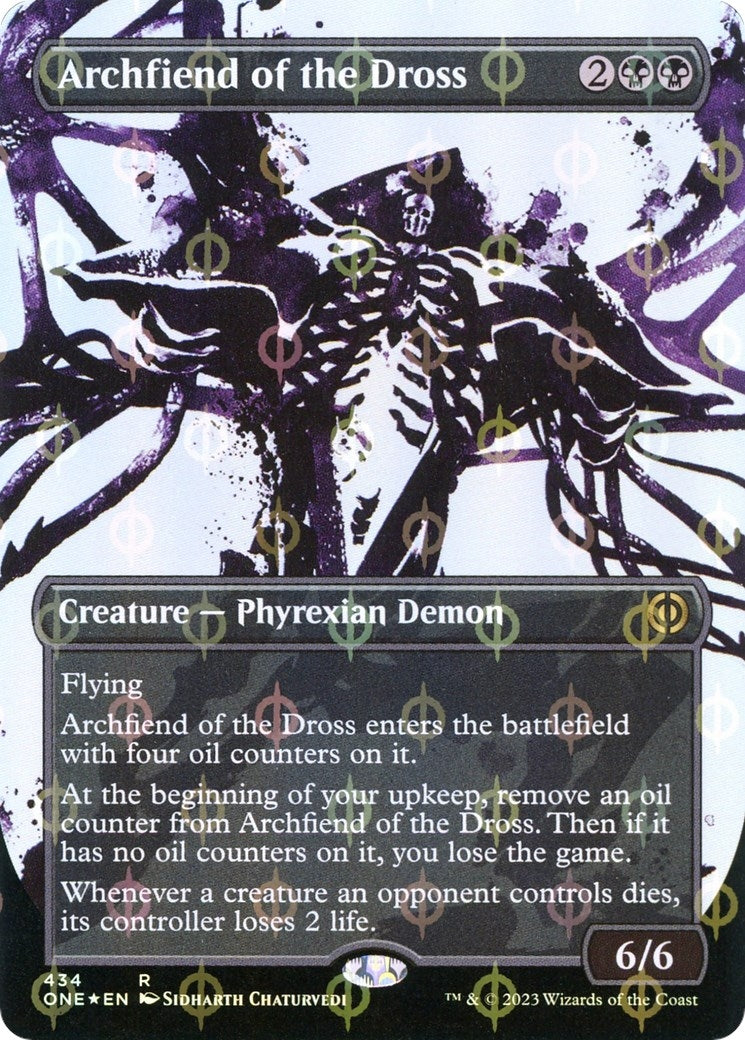 Archfiend of the Dross Showcase Step and Compleat Foil (434) [ONE]