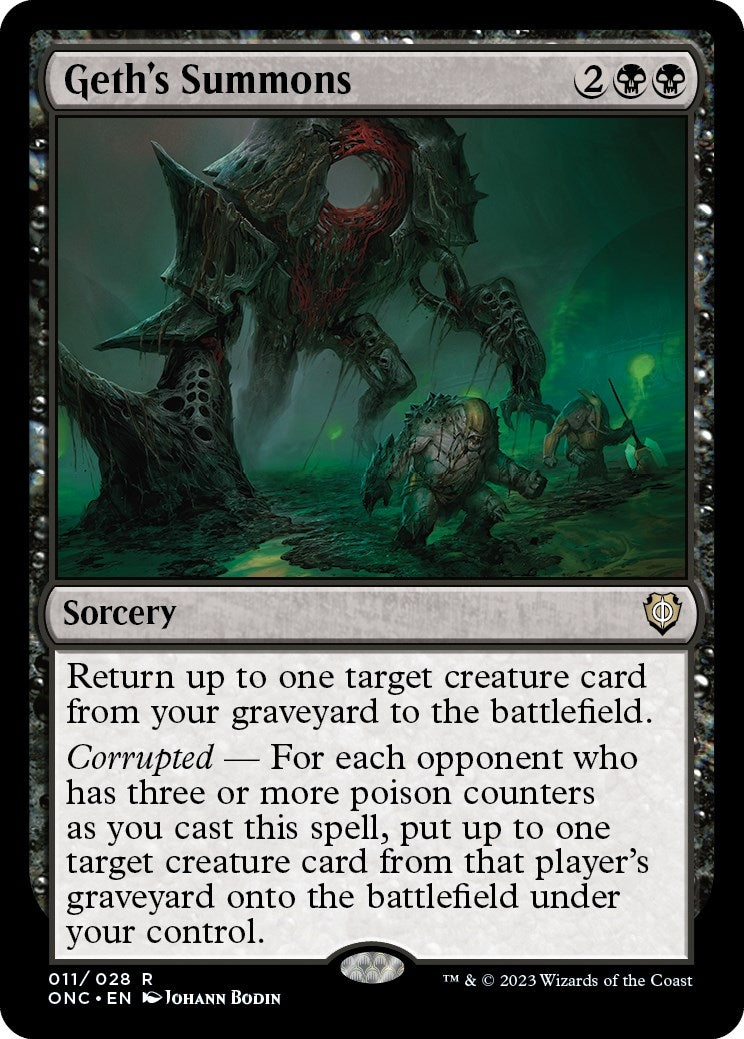 Geths Summons (11) [ONC]